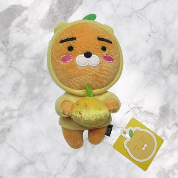 Kakao Friends Official Citron Yuja Ryan Mini Plush Doll - Picture 1 of 4